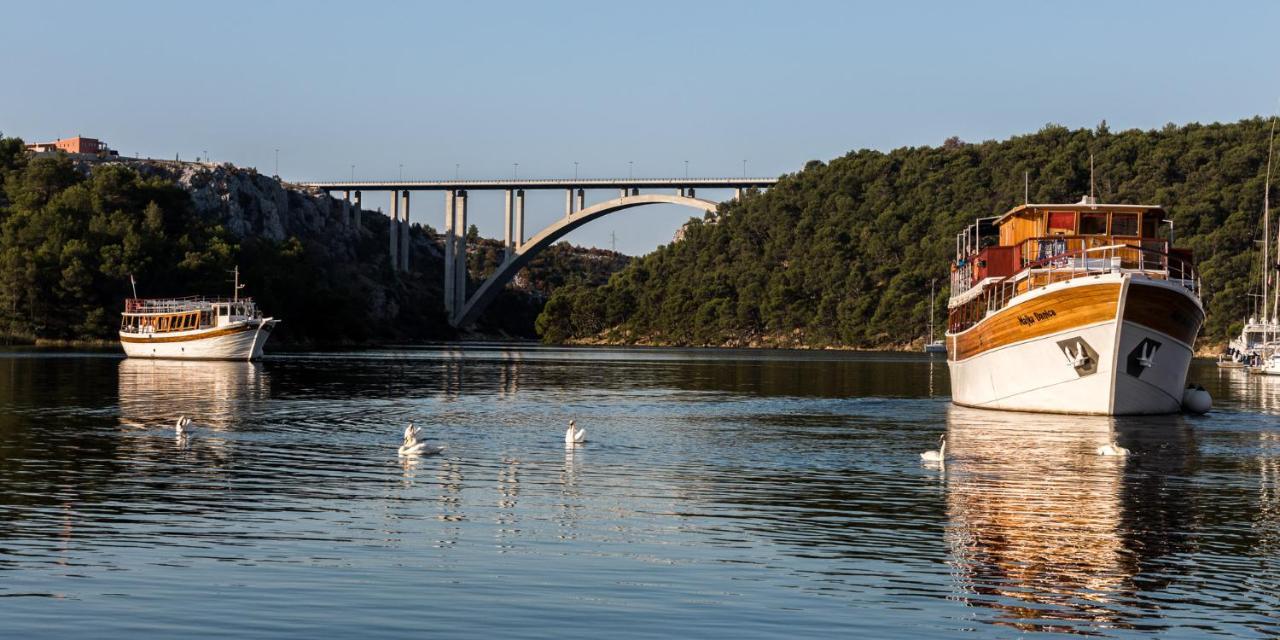 Villa Cagle Skradin - Dream View And Full Privacy In Oasis Of Peace Luaran gambar